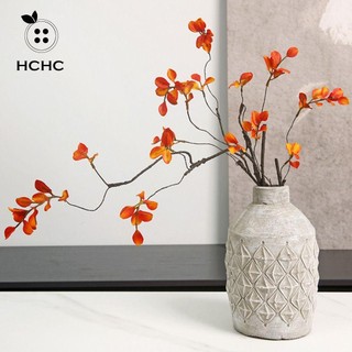 HCHC Nhánh Lá Phong Nhân Tạo handmade 2 Nĩa / 3 Nhánh Lá Phong Mùa Thu Cổ Điển
