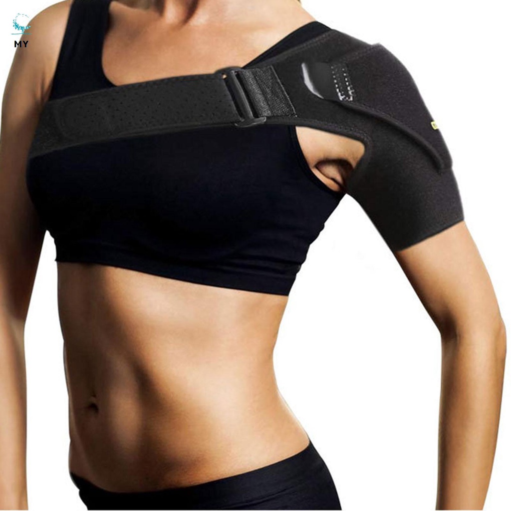 Miếng Đệm Bảo Vệ Vai Thoáng Khí Gắn Dây Đeo Vai Thể Thao