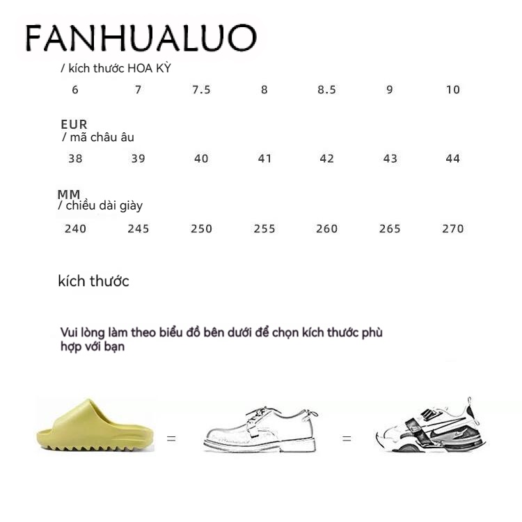 FANHUALUO dép nữ dép sandal nữ Thời trang giản dị nhẹ nhàng 2023 NEW 523023