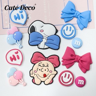 Chú Chó snoopy Đáng Yêu Bằng Nhựa pvc Trang Trí Giày crocs 