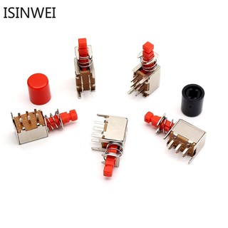 Set 10 công tắc nhấn tự khóa a03 ps-22f02 6pins