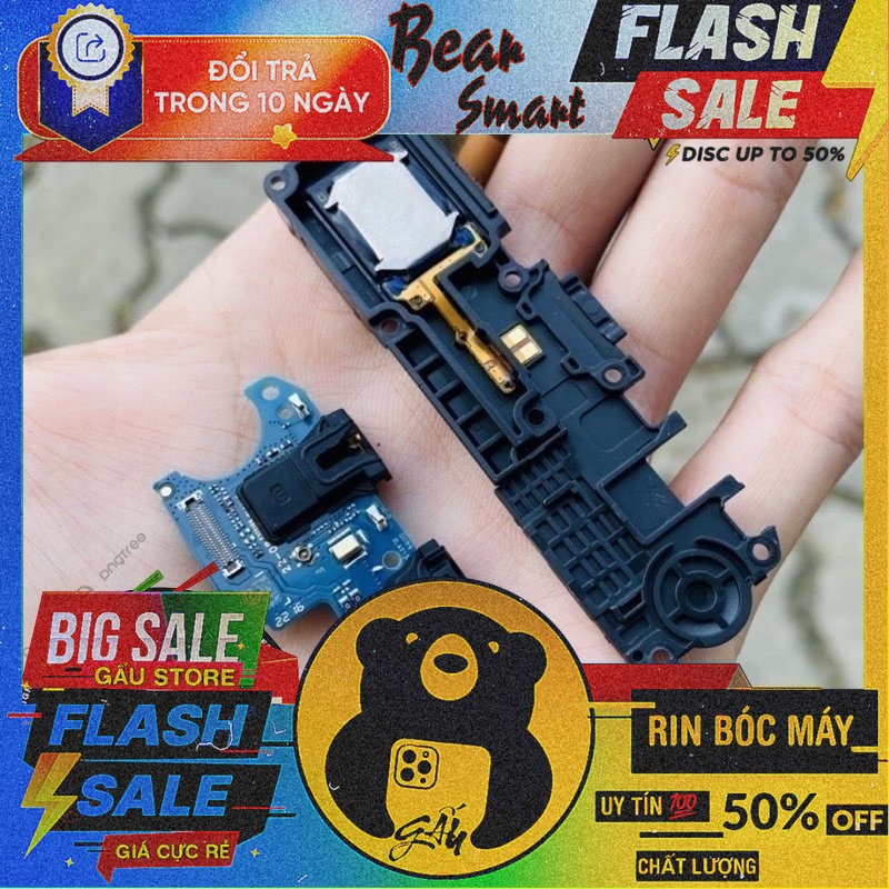 Main sạc,loa ngoài Samsung A03 Samsung A02s rin bóc máy