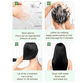 Dầu Gội Nhuộm Tóc Đen G2G8 Thành Phần Thảo Dược