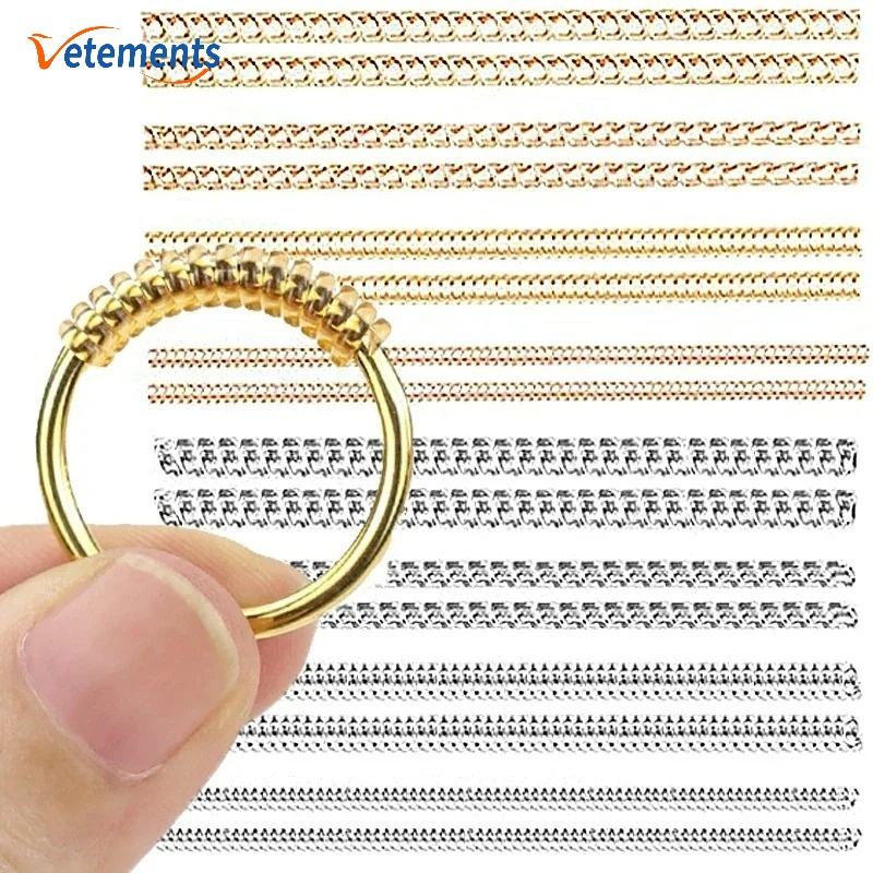 Dây Lò Xo Mềm Mại Có Thể Điều Chỉnh Kích Thước Nhẫn Cho Nữ