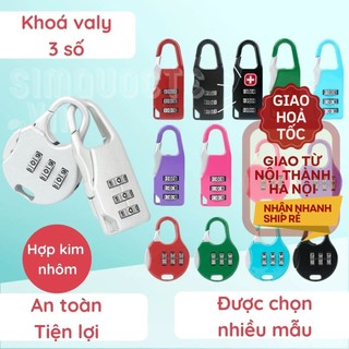 Ổ Khoá Mini 3 Chữ Số Đảm Bảo An Toàn Tiện Dụng
