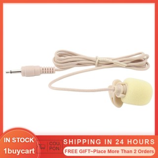 1buycart1 Clip On Microphone Ngăn chặn nhiễu Lavalier Mini Âm thanh rõ ràng Truyền tốt để ghi âm trực tiếp