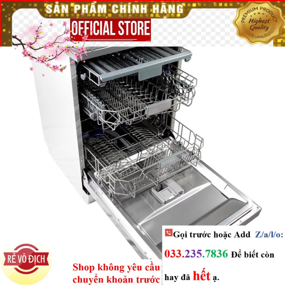 {New} Máy rửa chén Junger DWJ-600 2400W - Mới  Hàng chính hãng tặng bộ nồi Đức