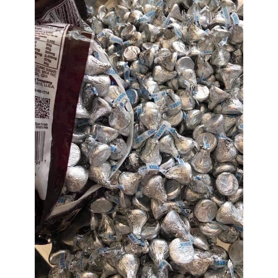 DATE 2026 Socola Kisses 330 Viên - Kisses Ú - Kisses Hershey's 1.58ký