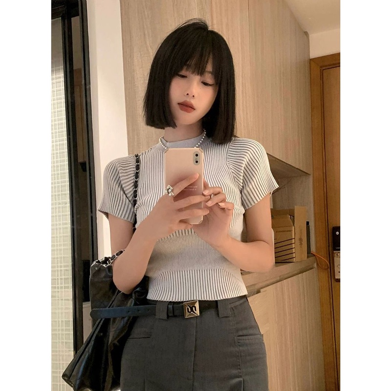 Galaxy áo phông áo thun nữ croptop baby tee Thời trang hàn quốc  fashion Thời trang Đẹp Comfortable A29J2G8