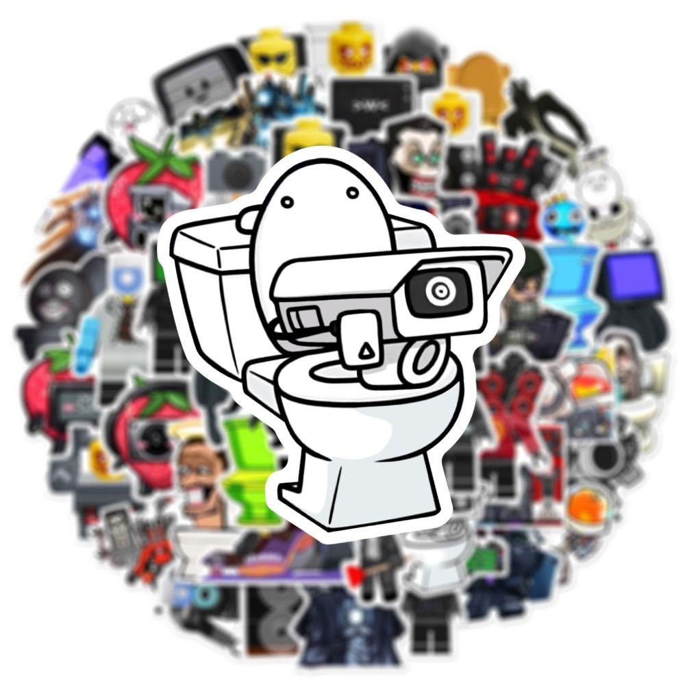 Jeromy cameraman, Sticker Dán toilet / Va Li / Nhãn Dán graffiti Chống Nước diy