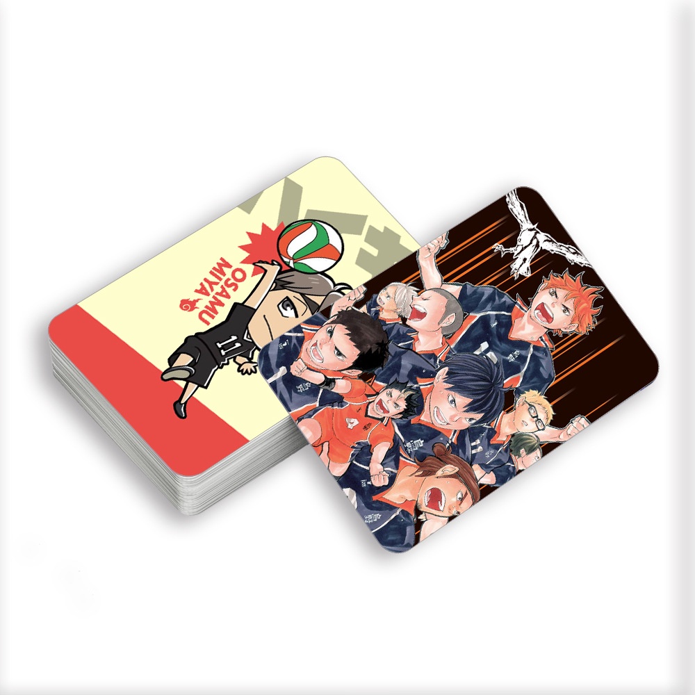 Haikyuu!! Lomo Card Double Sided Photocard Sticker 96pcs/box