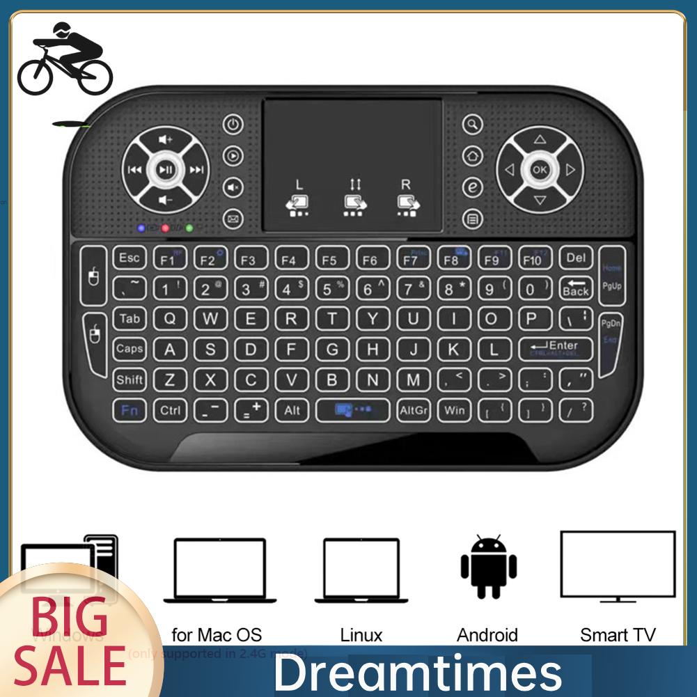 Bàn Phím Không Dây bluetooth 2.4g 1.vn Dùng Cho tv box
