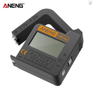 ANENG Battery Tester 168MAX Digital Display Tester Battery Voltage Checker Battery Capacity Testing Tool Universal Tester for Checking AAA AA Button Battery
