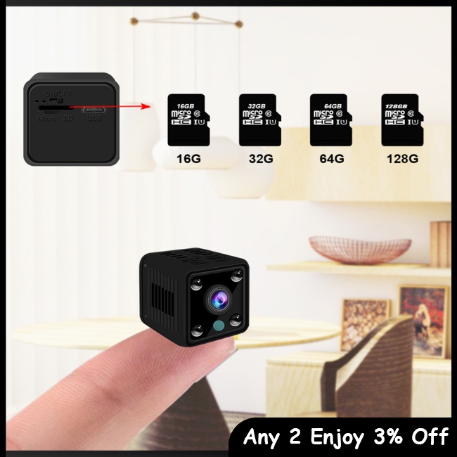 Camera An Ninh zevaret x6 hd 1080p Kết Nối wifi Không Dây Hỗ Trợ Quay Đêm