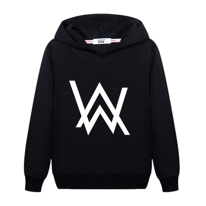 Áo hoodie tay dài phong cách Alan walker cho bé trai 2022