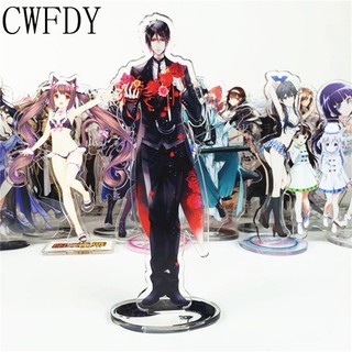 Mô hình Standee Anime Black Butler Hắc Quản Gia Sebastian Michaelis Trang Trí để bàn 15cm