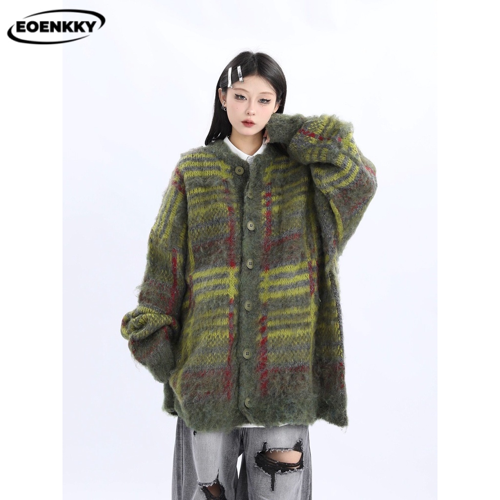 EOENKKY Áo Len áo khoác cardigan  Thời trang hàn quốc Thời trang Cái mới Thoải mái Beautiful WMY2390672 37Z230915