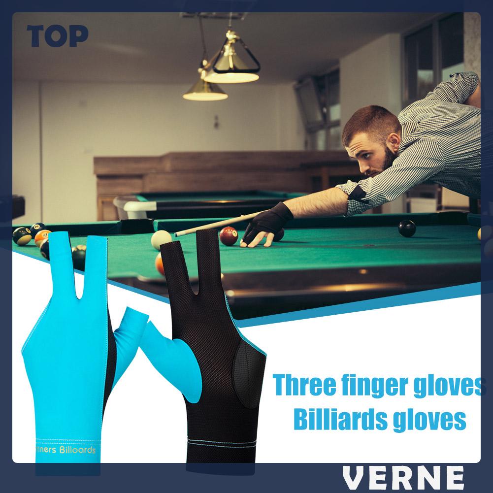 1 Đôi Găng Tay Hở Ngón Để Tập Bida Tiện Dụng