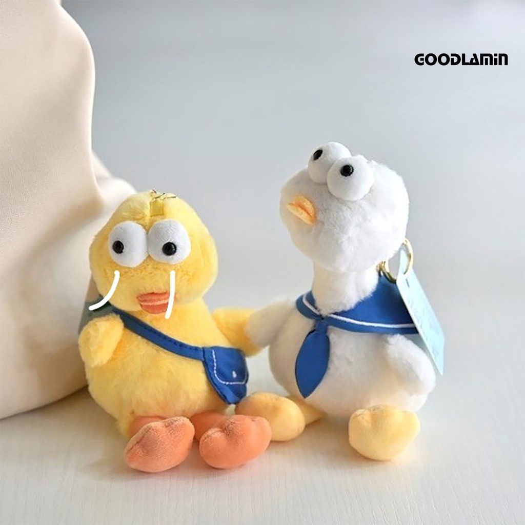 Goodlarxx Móc Khóa Vịt Nhồi Bông pp Mềm Mại Đáng Yêu