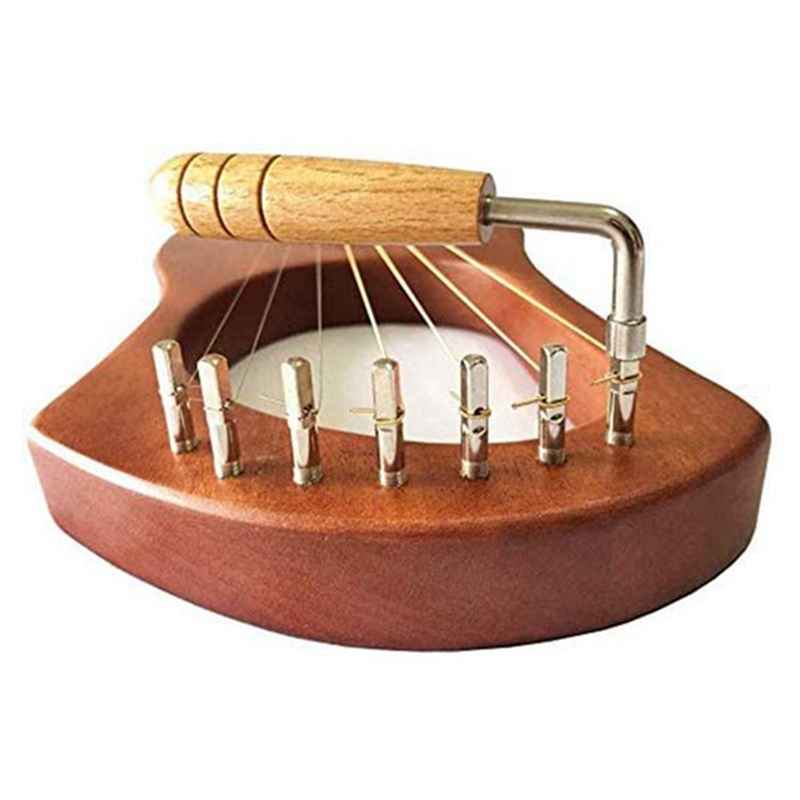 Bộ 10 Cái Đinh Tán + 10 Đinh Tán Hình Chữ l + 10 Dây Cờ Lê Cho Dây Đàn lyre harp