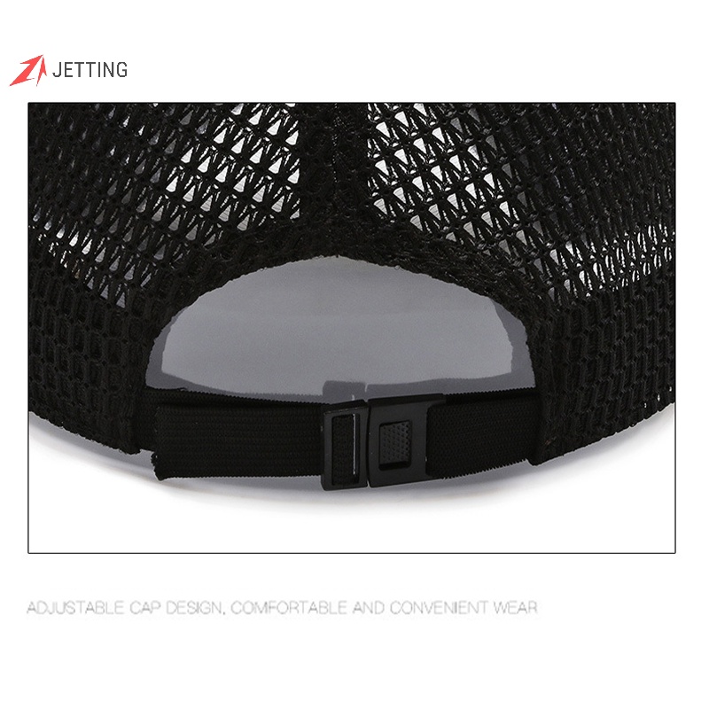 Mũ Lưỡi Trai Phối Lưới Thoáng Khí Chống Tia uv Thời Trang Mùa Hè Cho Nam Và Nữ