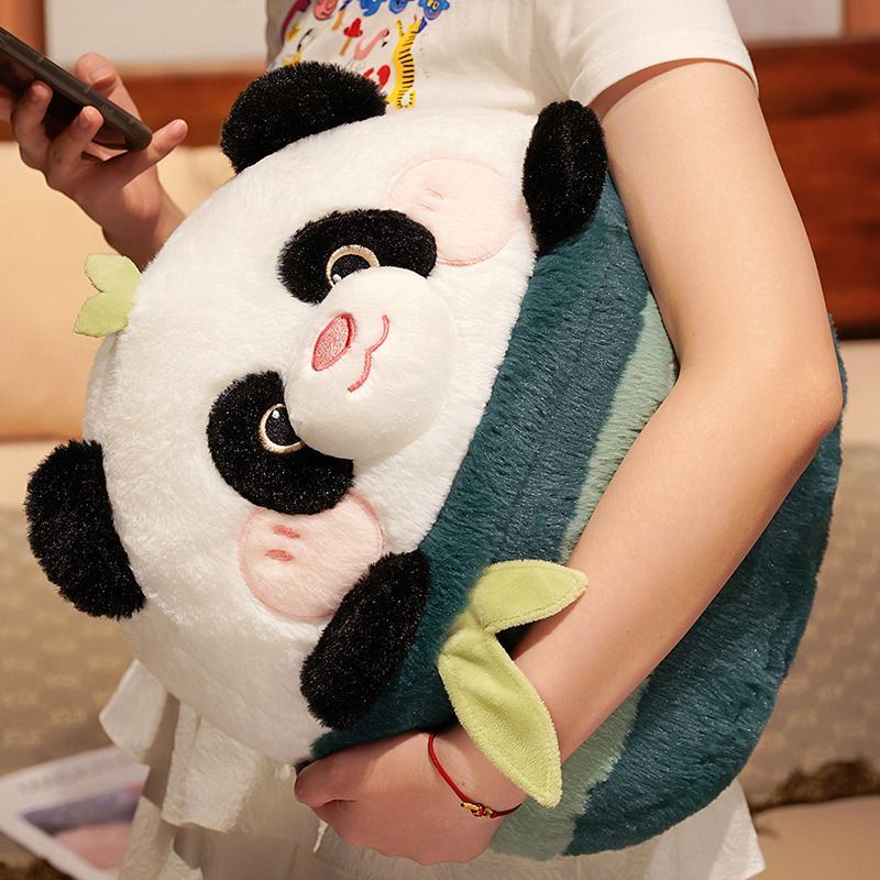 Bộ Chăn Gối Hình Gấu Trúc Hai Trong Một Dễ Thương Dùng Trong Ký Túc Xá / Văn Phòng