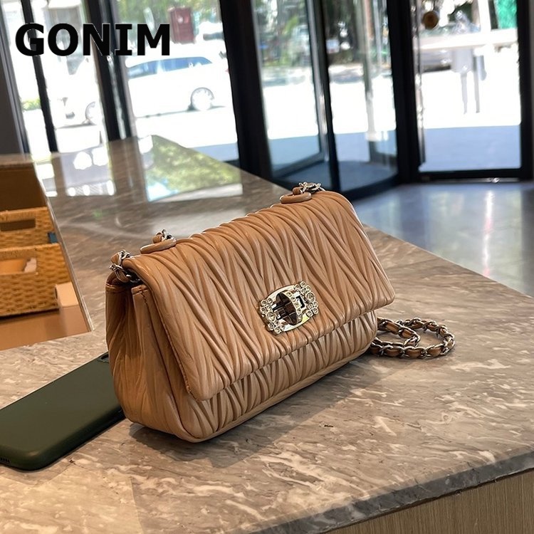 GONIM túi xách nữ túi đeo chéo kẹp nách đeo vai 2023NEW GDJ2390R8K 37Z230911