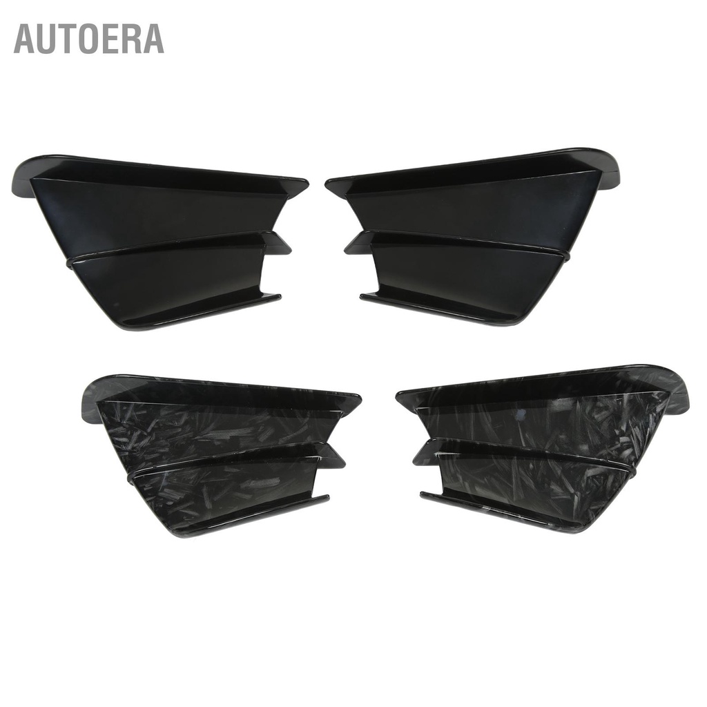 AutoERA Xe Máy Bên Cánh Gió Phía Trước Fairing Khí Động Học Winglets Cho NINJA400 NINJA250 Z900 Z1000
