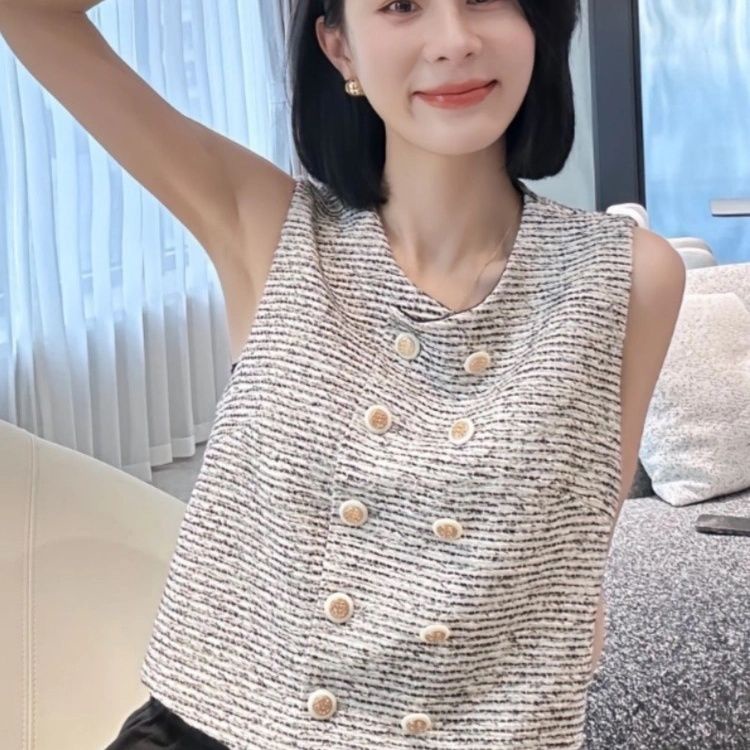 Áo Kiểu Không Tay Màu Sắc Tươi Sáng Thời Trang Cho Nữ