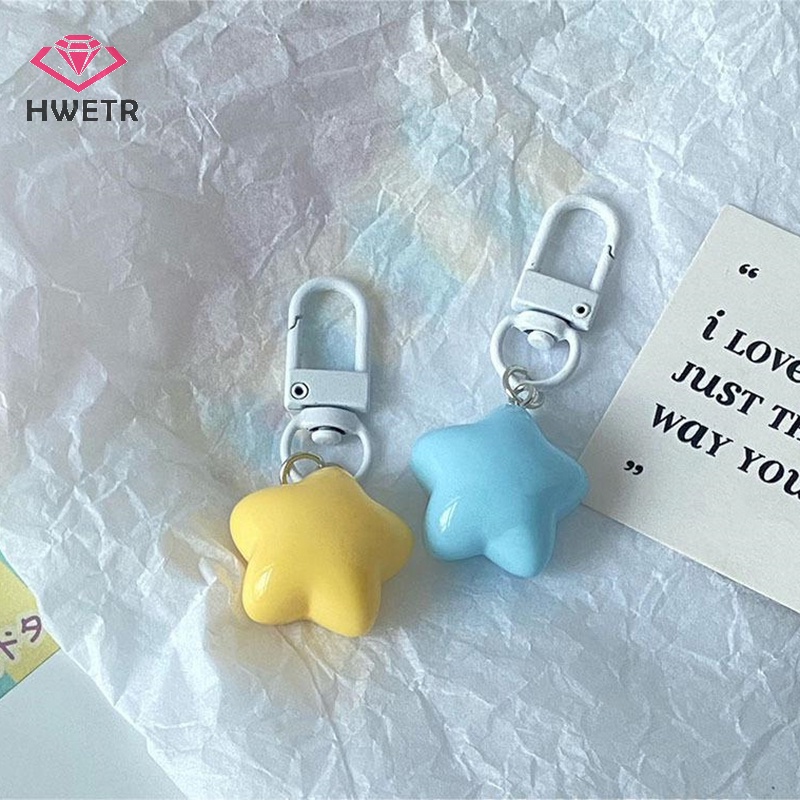 1 Móc Khóa Hình Ngôi Sao Hoạt Hình Đáng Yêu Cho Nữ