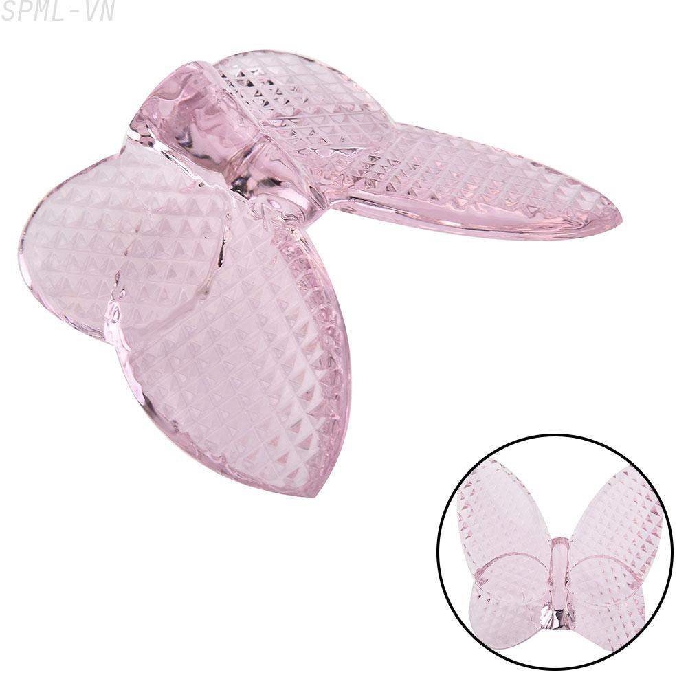 1 Miếng Dán Trang Trí Hình Bướm Kích Thước 6.5 * 8 * 3cm