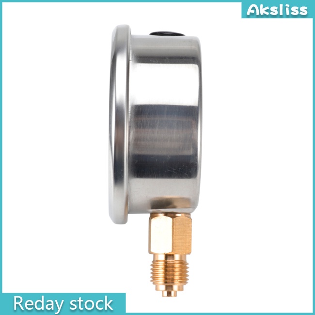 Aks Đồng Hồ Đo Áp Suất Chân Không 68mm - 1-1bar-30-15inhg / psi 1 / 4