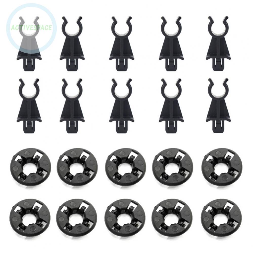 10PCS hood valve cover support rod clamp for Nissan Navara Pathfinder R51