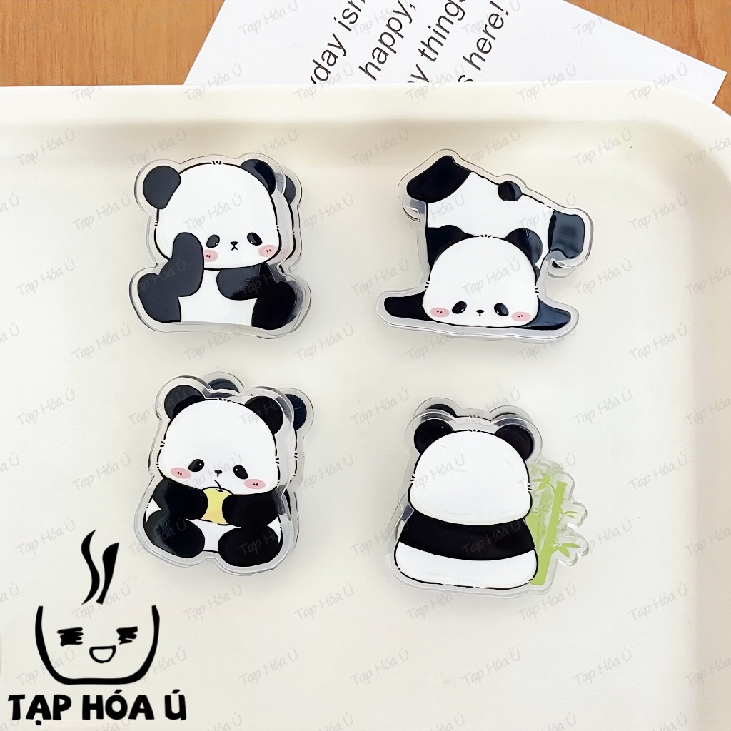 KẸP GIẤY NOTEPAD GHI CHÚ GẤU TRÚC PANDA SIÊU CUTE, DỄ THƯƠNG, TIỆN LỢI HOT HIT CỦA NĂM