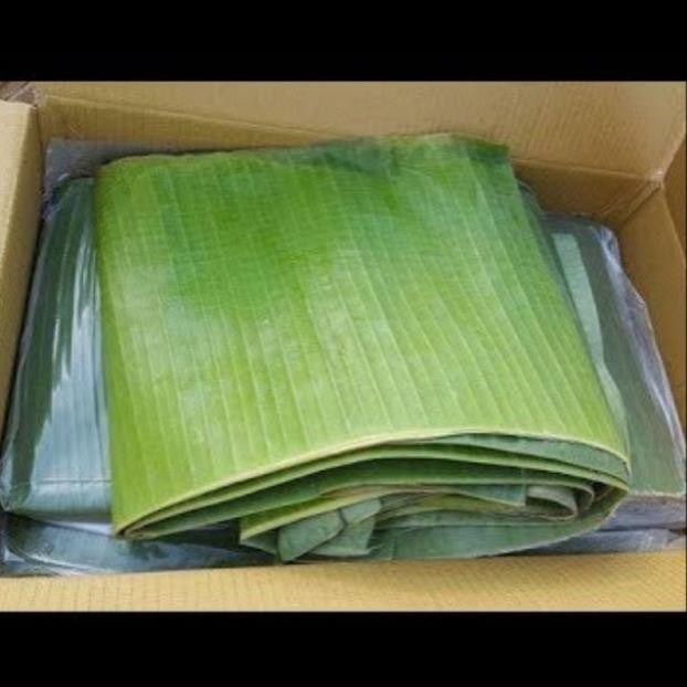 Lá Chuối Tươi 500gr, 1kg dùng gói bánh, gói giò, gói chả lụa - Chuối Nhà Trồng Luôn Tươi Mới