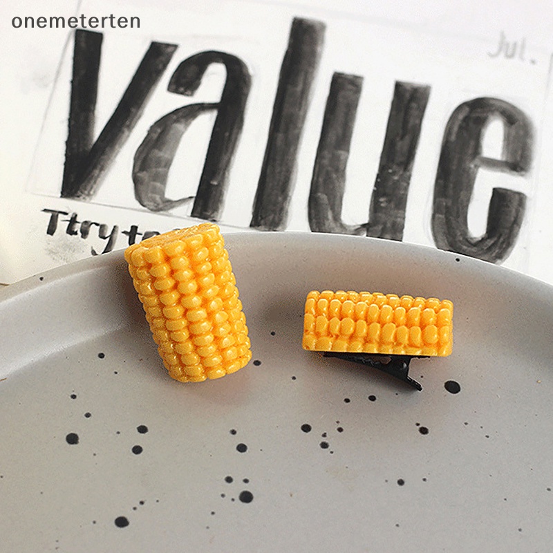 Rten Kẹp Tóc Trang Trí Hình Thức Ăn Dễ Thương Vui Nhộn Cho Bé Gái n