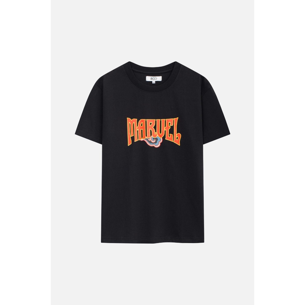 Áo Thun Unisex BOO Dáng Regular Big Logo Marvel Go VN