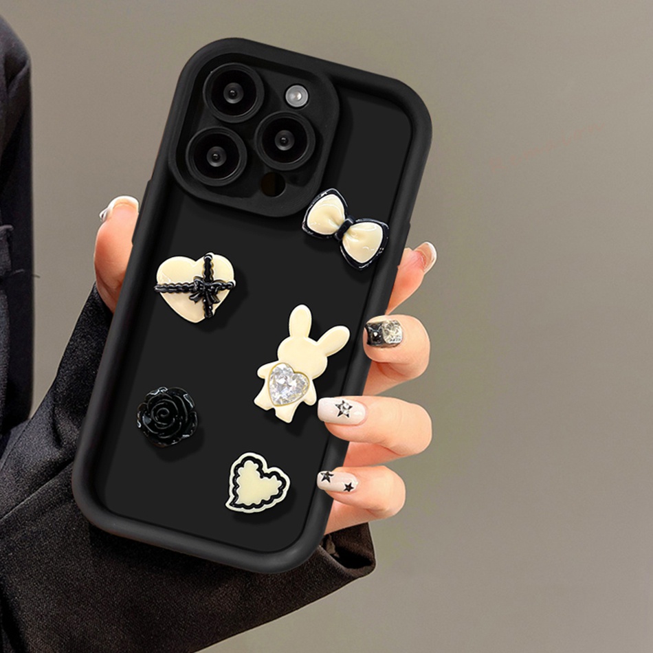 Ốp Điện Thoại Silicon Dẻo Hình Gấu 3d Cho iphone 11 12 13 14 15 pro max plus 11pro 13pro 6 6s 7 8 plus x xr xs max 15pro