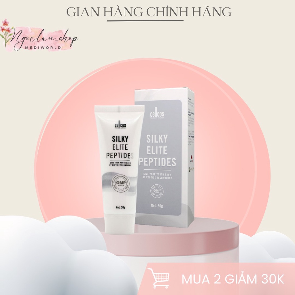 (Tuyển sỉ spa) Silky Elite Peptide Mediworld Dưỡng chất siêu cấp ẩm và dưỡng trắng da