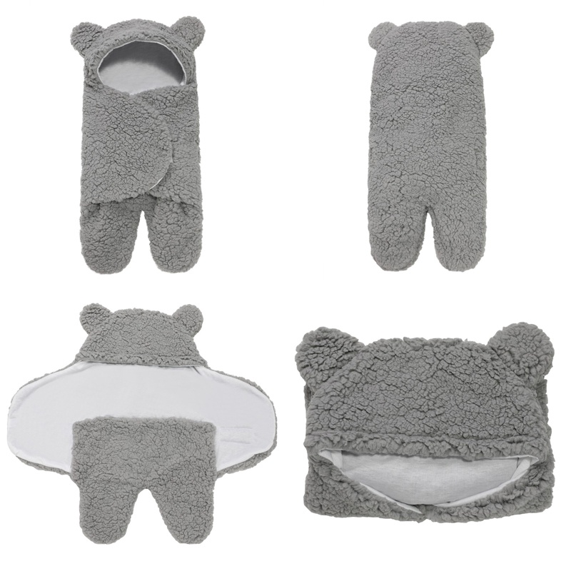 Túi ngủ cho trẻ sơ sinh có nôi tách rời giữ ấm và chăn nhung