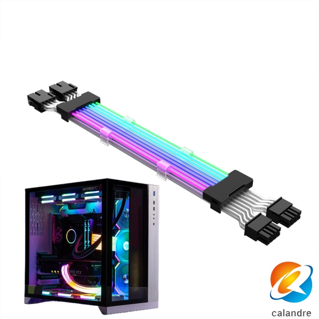 Dây Cáp Nguồn Đèn Rgb 5v 24pin / 2X8Pin / 3X3Pin Chuyên Dụng Cho Máy Tính