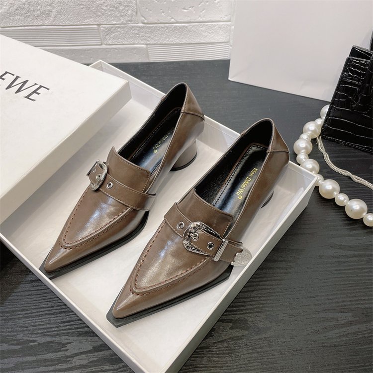 Giày Cao Gót Mũi Nhọn Thời Trang Dành Cho Nữ / size 35-39