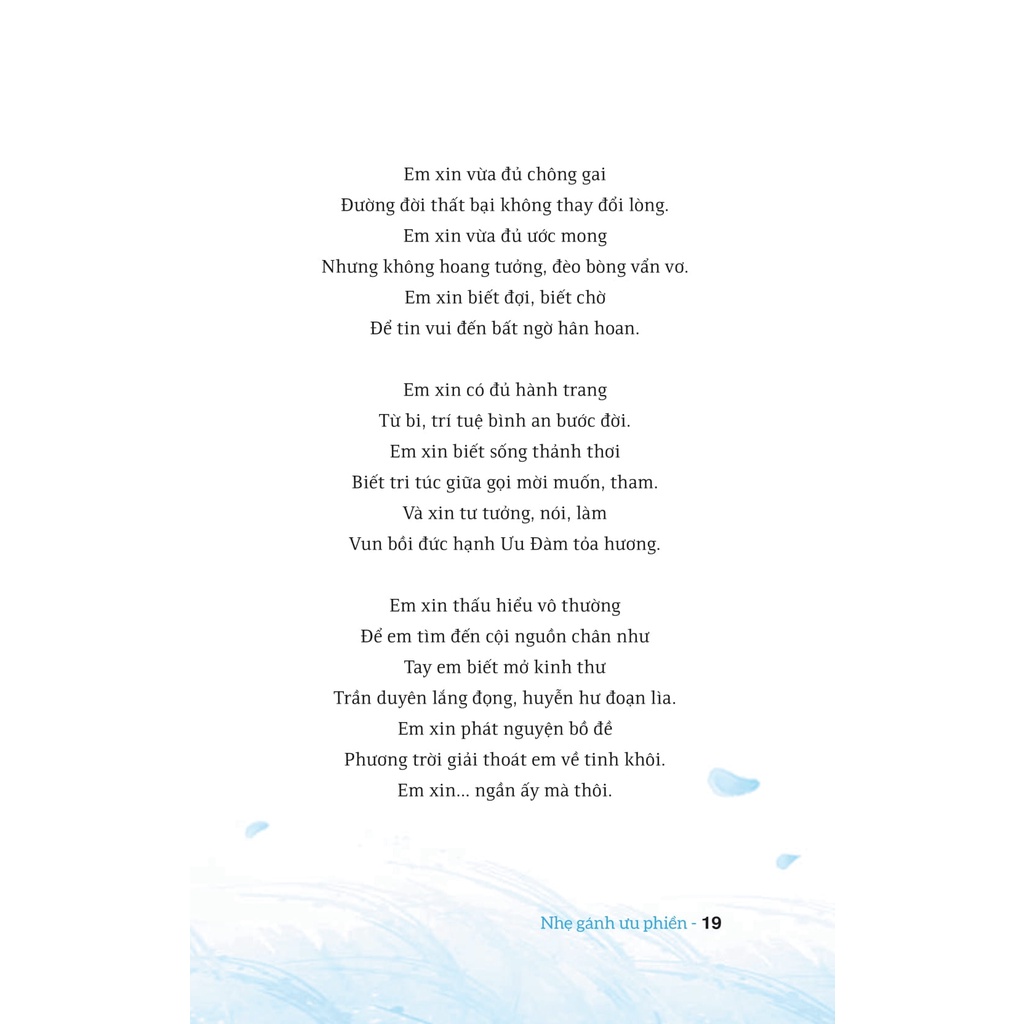 Sách Nhẹ Gánh Ưu Phiền