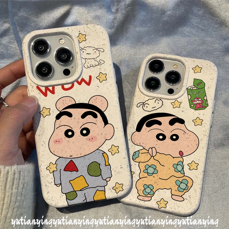 Dễ Thương Ốp Điện Thoại Hình Cậu Bé Bút Chì Cho iphone xr xs x max 7 15 8 6s 6 plus 7plus 11 15 12 13 14 pro max se 2020