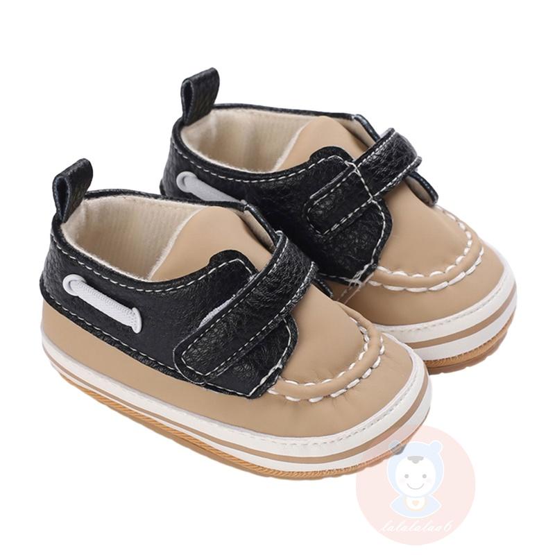 Giày Da pu Mềm Chống Trượt Cho Bé Tập Đi laa6-infant walker