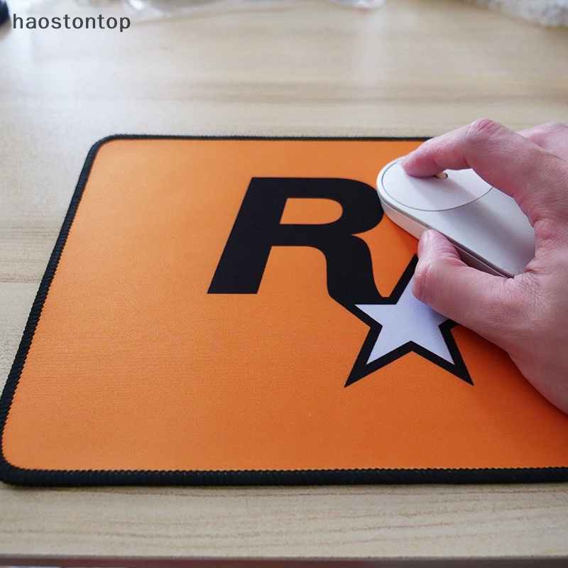 Haostontop Tấm Lót Chuột Và Bàn Phím Chơi Game 20 * 24cm gta r Bằng Cao Su Dày Chống Trượt vn