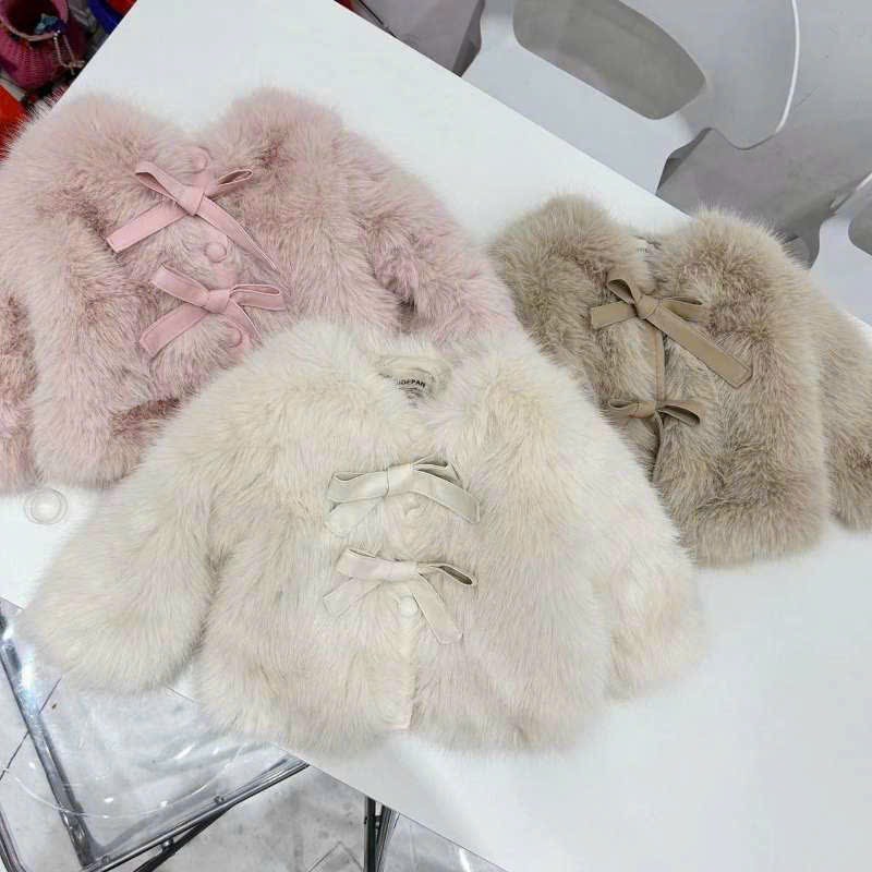 Áo khoác lông cao cấp cho bé 8817