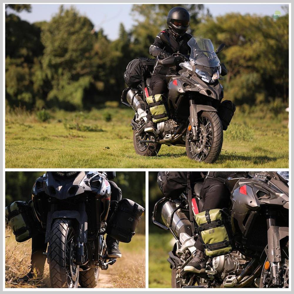 Rhinowalk Motorcycle Bag Waterproof 6L Motorcycle Side Frame Bag Universal Motorcycle Riding Tools Storage Bag