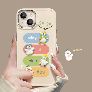 Phù Hợp Ốp Điện Thoại Hình Vịt Dễ Thương Cho iphone 11 12 pro max x xr xs max se 7 plus 8 plus 13 pro max 14 pro max