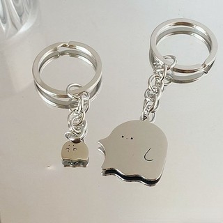 Dễ Thương Móc Khóa Hình Ma dango Vui Nhộn Cho Cặp Đôi